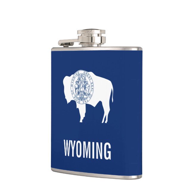 Wyoming Hip Flask (Left)