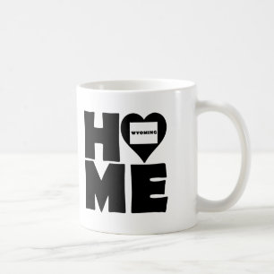 Wyoming Home Heart State Mug or Travel Mug