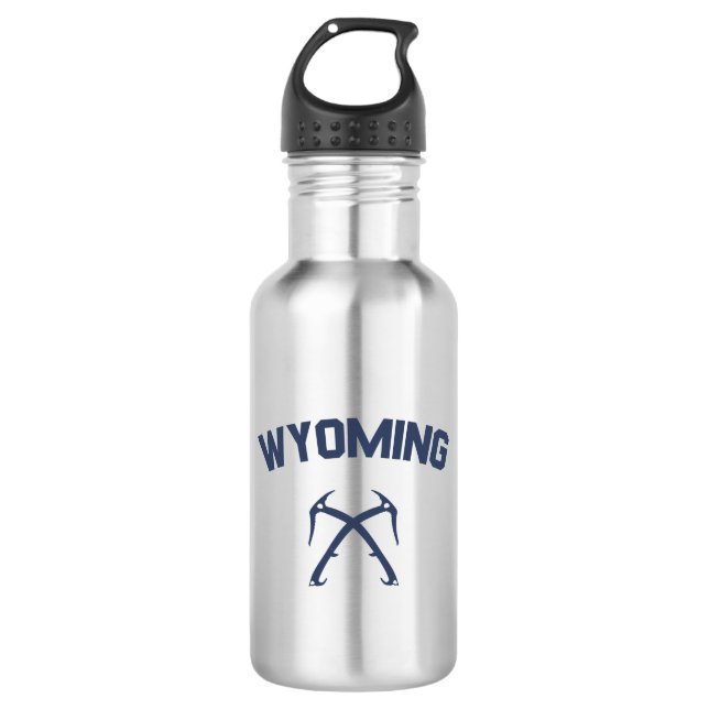 Wyoming Ice Climbing 532 Ml Water Bottle (Front)