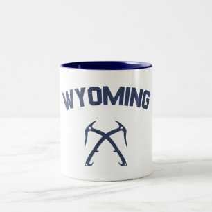 Wyoming Ice Climbing Two-Tone Coffee Mug