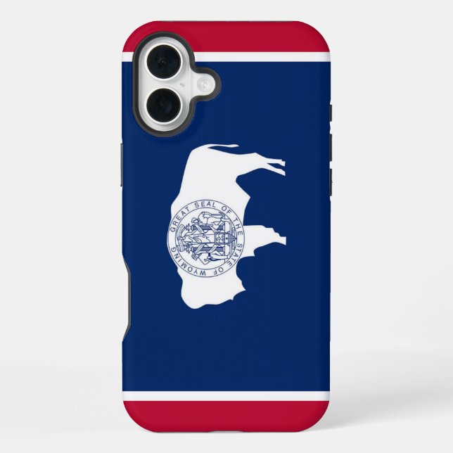 Wyoming iPhone Case (Back)
