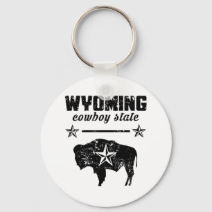 Wyoming Key Ring