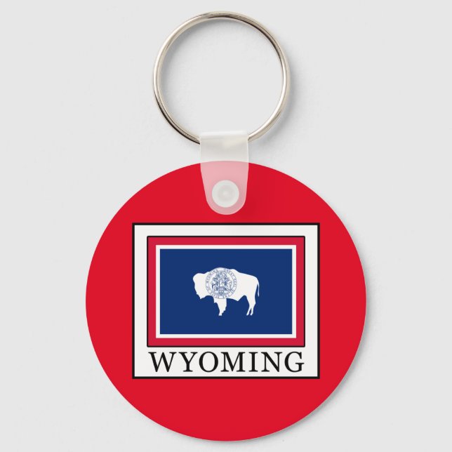 Wyoming Key Ring (Front)