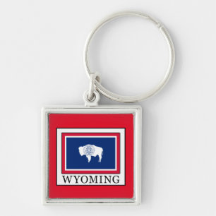 Wyoming Key Ring
