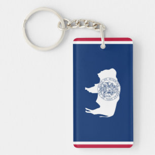 Wyoming Key Ring