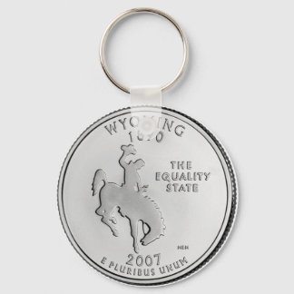Wyoming Key Ring