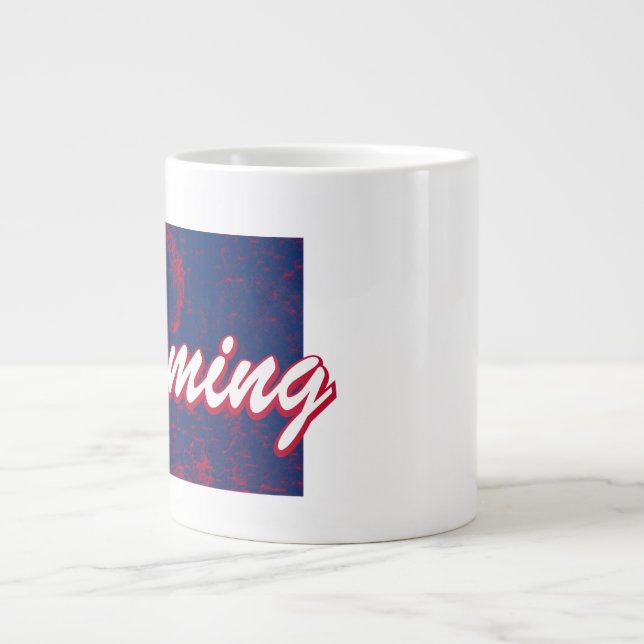 Wyoming Large Coffee Mug (Front)
