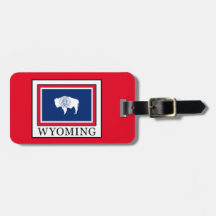 Wyoming Luggage Tag