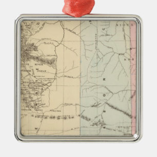 Wyoming Metal Tree Decoration