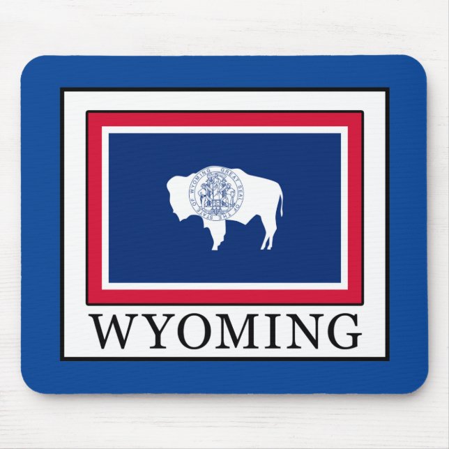 Wyoming Mouse Mat (Front)