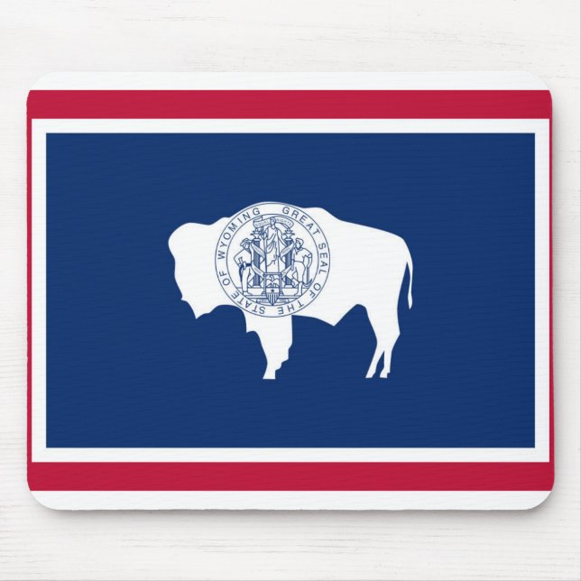 Wyoming Mouse Mat (Front)