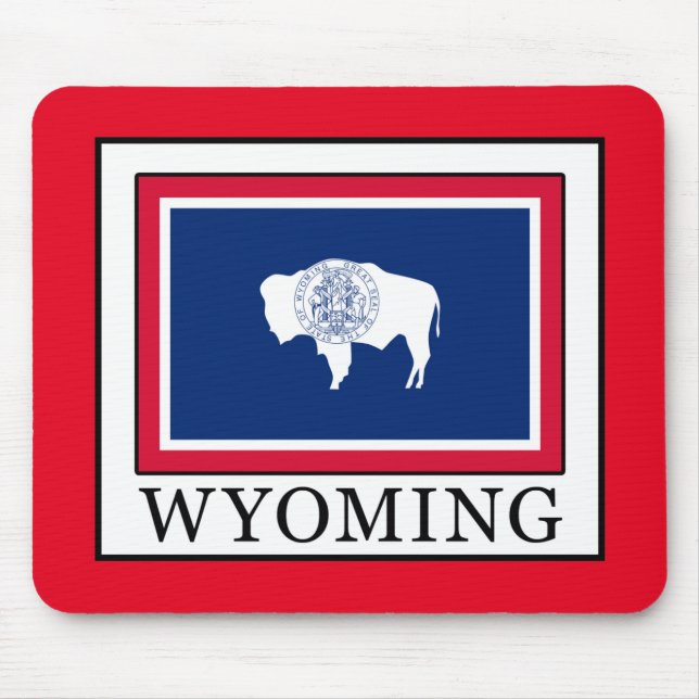 Wyoming Mouse Mat (Front)