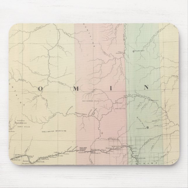 Wyoming Mouse Mat (Front)