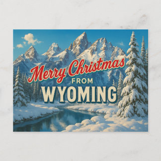 Wyoming Postcard