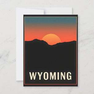 Wyoming Postcard