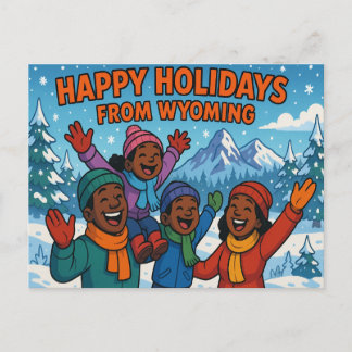 WYOMING Postcard