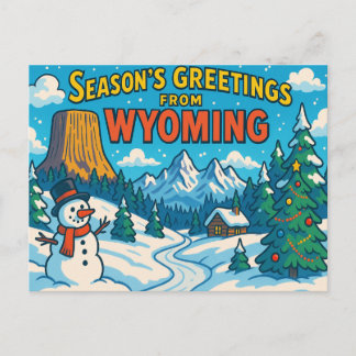 WYOMING Postcard