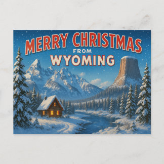 WYOMING Postcard