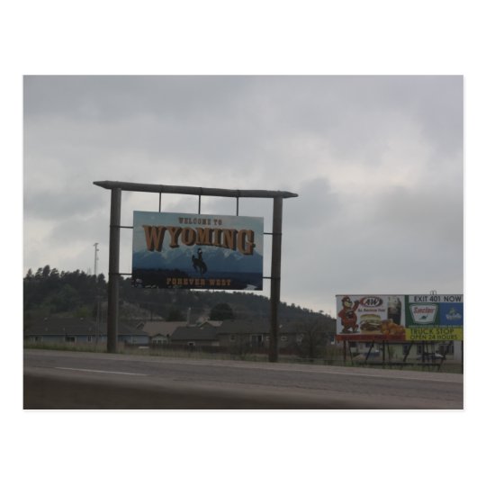 Wyoming Postcard