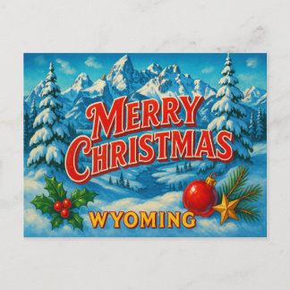 WYOMING Postcard