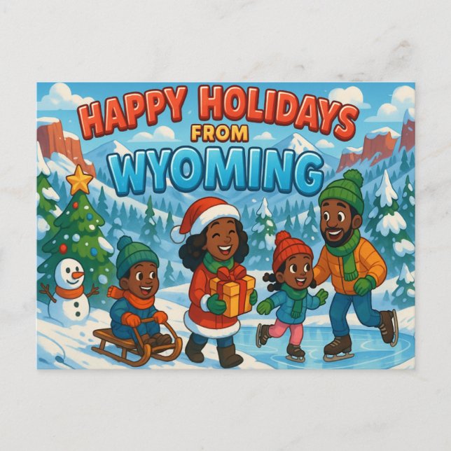WYOMING Postcard (Front)