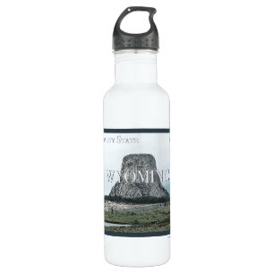 Wyoming Poster 710 Ml Water Bottle