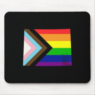 Wyoming Pride Sticker Mouse Mat