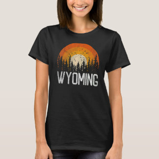 Wyoming  Retro Style Vintage 70s 80s Men Women T-Shirt
