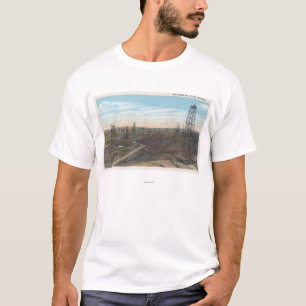 Wyoming Salt Creek Old Fields SceneWyoming T-Shirt