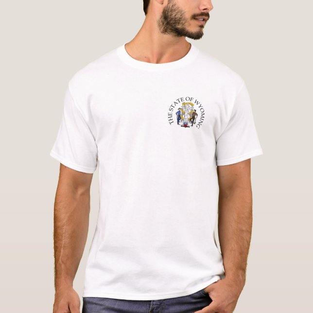 Wyoming sign T-Shirt (Front)