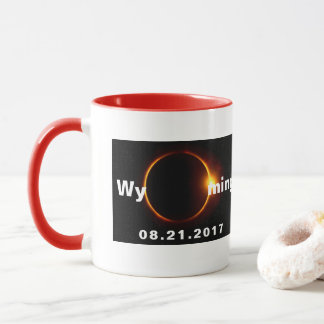 Wyoming Solar Eclipse Mug