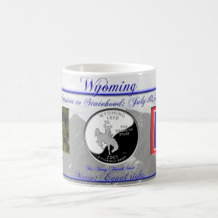 Wyoming State Commemorative Coffee Mug