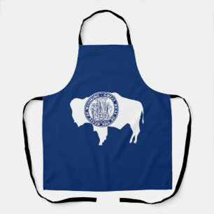 Wyoming State Flag Apron