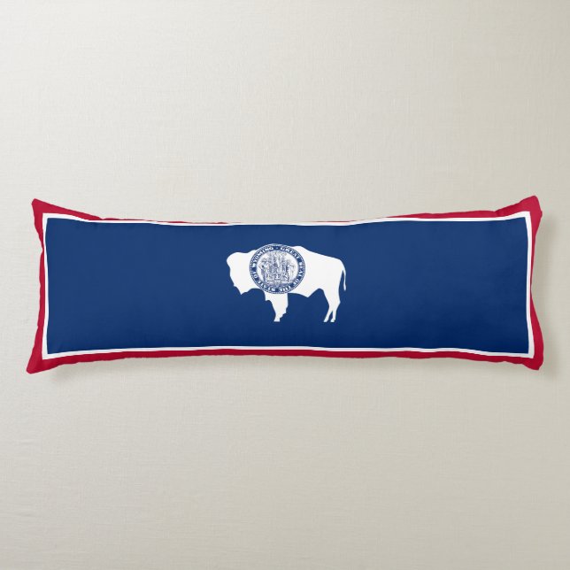 Wyoming State Flag Body Cushion (Front)