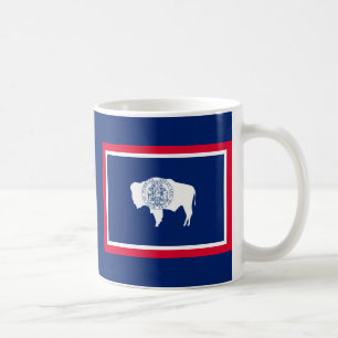 Wyoming State Flag Design Coffee Mug