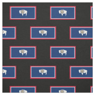 Wyoming State Flag Fabric