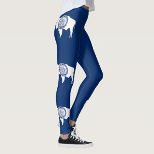 Wyoming State Flag Leggings