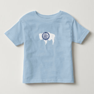 Wyoming State Flag Toddler T-Shirt