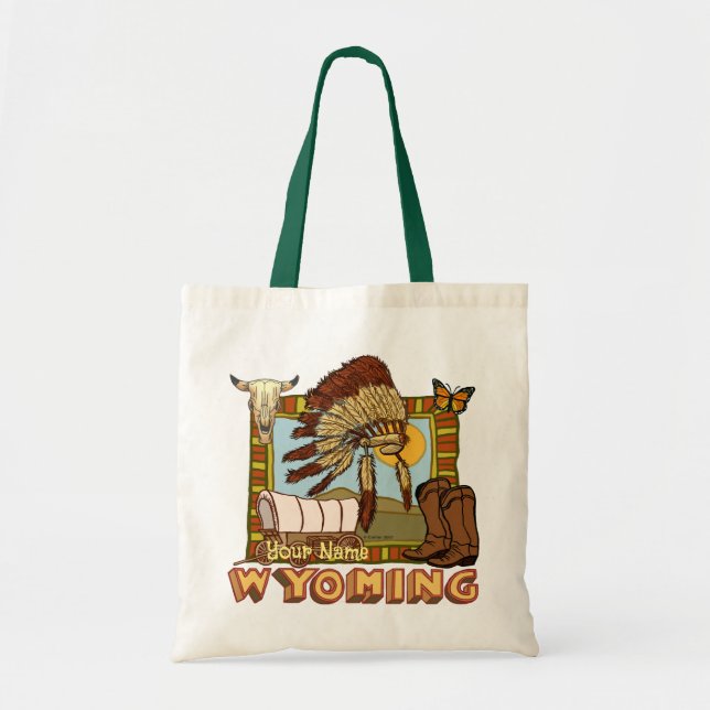 Wyoming Tote Bag (Front)