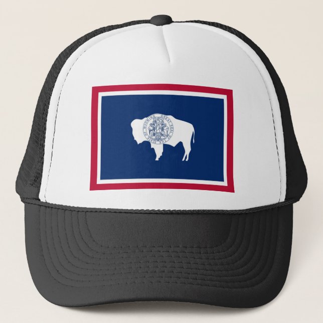 Wyoming Trucker Hat (Front)