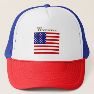 WYOMING TRUCKER HAT