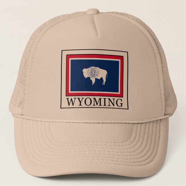 Wyoming Trucker Hat (Front)