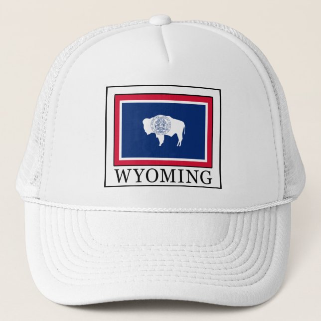 Wyoming Trucker Hat (Front)