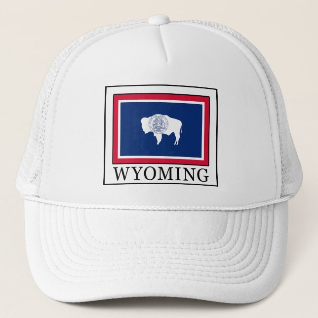 Wyoming Trucker Hat (Front)
