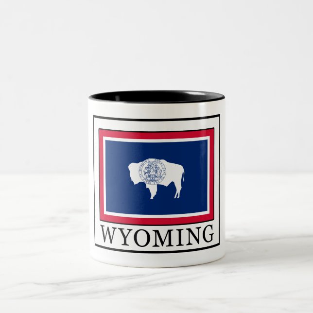 Wyoming Two-Tone Coffee Mug (Center)