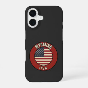 Wyoming United States of America iPhone 16 Case