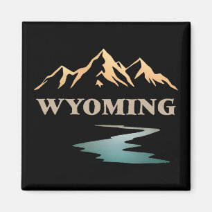Wyoming United States of America Magnet