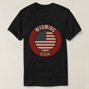 Wyoming United States of America  T-Shirt