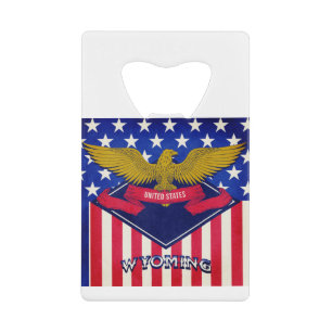 Wyoming USA Flag