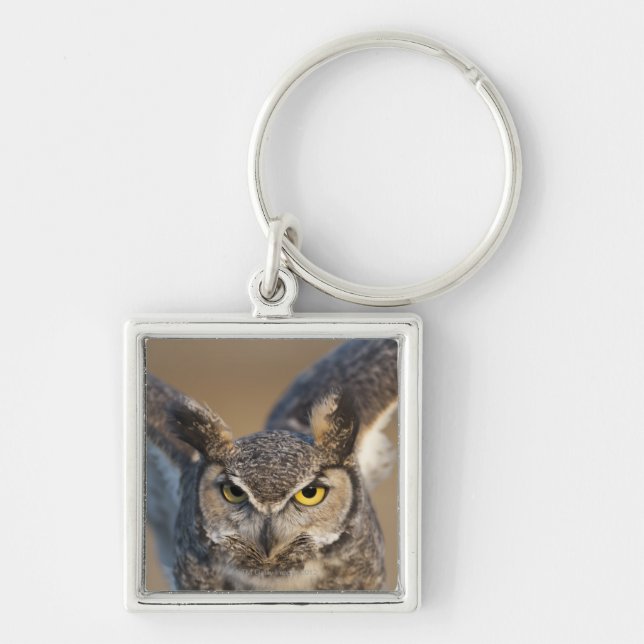 Wyoming, USA Key Ring (Front)